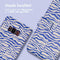 iMoshion Hoesje Geschikt voor Samsung Galaxy S8 Hoesje Met Pasjeshouder - iMoshion Design Bookcase smartphone - Meerkleurig / White Blue Stripes