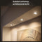 Philips Hue Milliskin - Inbouwspot - Warm- tot koelwit licht - Aluminium - Rond (3-pack)