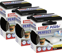 tesa EXTRA POWER PERFECT 56341 Textieltape (l x b) 2.75 m x 19 mm 3 stuk(s)