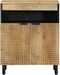 vidaXL - Dressoir - 60x33x75 - cm - massief - mangohout - bruin