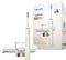 Philips Sonicare DiamondClean 9000 - Luxe Elektrische Tandenborstel - Verwijdert tot 10x meer tandplak - Wit en Rosé - HX9911/94