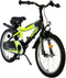 Volare Sportivo Kinderfiets Jongens 18 inch Neon Geel Zwart Twee Handremmen