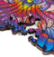 UNIDRAGON Houten Puzzel Voor Volwassenen Dier - Uitstralende Wasbeer - 105 stukjes - Small 18x24 cm
