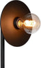 Atmooz - Vloerlamp Jacob - Staande Lamp - Stalamp - Woonkamer - Zwart - Hoogte 155cm - Metaal