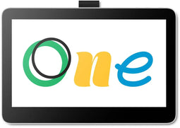 Wacom One DTH134W0B - Grafische tablet - 13,3 inch - 4.096 drukniveaus - Wit