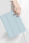 Dux Ducis - Tablet hoes geschikt voor Apple iPad Pro 2021 (12.9 Inch) - Toby Series - Tri-Fold Book Case - Blauw
