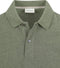 Profuomo Piqué Poloshirt - Heren - Licht getailleerd - Groen - Maat L