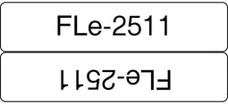 Brother FLE2511 - Printercartridge - Zwart op wit - 54g