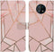 iMoshion Hoesje Geschikt voor Nokia G50 Hoesje Met Pasjeshouder - iMoshion Design Softcase Bookcase - Meerkleurig / Pink Graphic