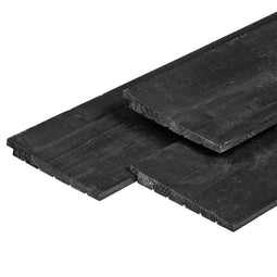 Tuindeco - Zweeds rabat Excellent douglas zwart geimpregneerd 1,2/2,7x19,5x400 cm Tuindeco