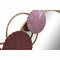 Wandspiegel DKD Home Decor S3019207 Spiegel Roze Gouden Metaal Wit Cirkels (116 x 8 x 71 cm)