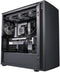 Silverstone SETA Q1 - Midi Tower - Ondersteunt ATX EATX Micro-ATX Mini-ITX - Blauw