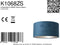 Steinhauer K1068ZS - Lampenkap - E27 fitting - Blauw ⌀40cm