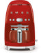 SMEG DCF02RDEU - Filterkoffiemachine - 10 koppen - Rood