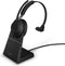 Jabra Evolve2 65 UC Mono - Bluetooth Headset - Draadloos tot 30 meter - Zwart