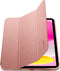 Spigen iPad 10 (2022) - Urban Fit Bookcase - Hoogwaardig textiel met magneetsluiting - Roze