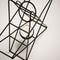 Kave Home STELL - Kaarsenhouder - Vijfhoek - Metaal - Zwart - 21 x 20 cm