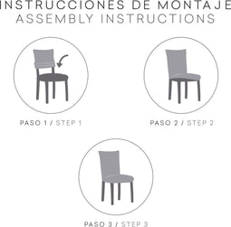 Stoelhoes Eysa JAZ Bruin 50 x 60 x 50 cm 2 Stuks
