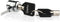 Natec NZL-0225 - Security Cable - LOBSTER KEY 180 cm - Zilver