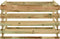 vidaXL - Tuincompostbak - gelat - 120x120x70 - cm - geïmpregneerd - grenenhout