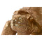 Decoratieve figuren Home ESPRIT Gouden Schildpad 58 x 41 x 32 cm