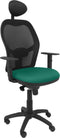 Bureaustoel met hoofdsteun Jorquera Piqueras y Crespo ALI456C Groen