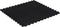 vidaXL - Rubbertegel - 12 - mm - 100x100 - cm - zwart