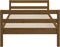 vidaXL - Bedframe - 90x190 - cm - massief - grenenhout - honingbruin