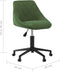 vidaXL - Kantoorstoel - draaibaar - fluweel - donkergroen