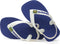 Havaianas Baby Brasil Logo - Slippers - Slingback bandjes - Marine Blue - Maat 23/24