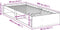 vidaXL - Slaapbank - zonder - matras - 80x200 - cm - massief - grenenhout - wit