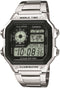 Casio AE-1200WHD-1AVEF - Heren Horloge - 42 mm - Zilverkleurig staal