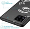 iMoshion Hoesje Geschikt voor Samsung Galaxy A42 Hoesje Siliconen - iMoshion Design hoesje - Wit / Zwart / Line Art Woman White