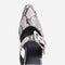 Bronx New-kole - Dames Muiltje - Snake print leer met gesp - Beige