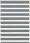 vidaXL - Zebra - rolgordijn - 95x100 - cm - stofbreedte - 90,9 - cm - donkergrijs