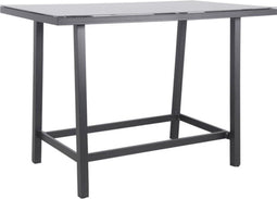 Rimini bartafel tuin zwart 154,5x90x95cm