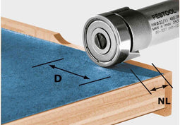 Festool HW/KLS D22/8-OFK 500 Freesbit Kantenfrees + lager 22,0x8,0mm - 490565