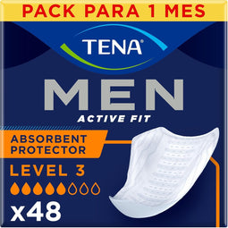 TENA Active Fit - Incontinentie beschermers niveau 3 - Drievoudige bescherming