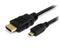 Startech.com HDADMM50CM - HDMI naar HDMI Micro - 0.5m - Zwart