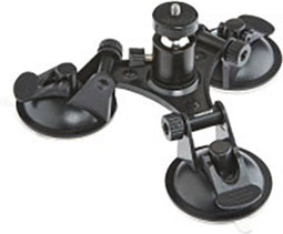 Mantona Zuignaphouder GoPro, Sony actioncams, Actioncams