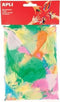 Materiaal voor handarbeid Apli Veren 14 g Multicolour (5 Stuks)