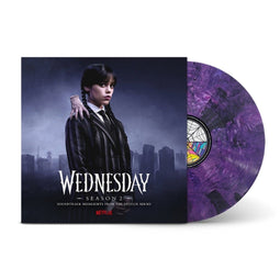 Addams Wednesday & Nevermore Academy Orchestra - LP - Wednesday Season 2 - Smoke paars vinyl