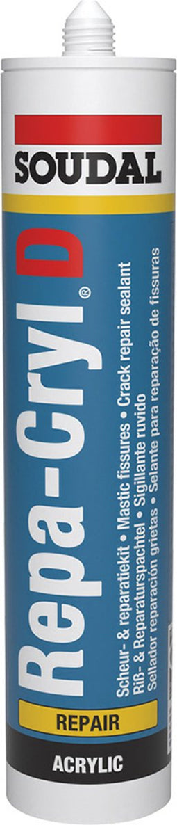 Soudal Repa-Cryl D 310ml Wit