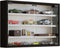 Vitrinekast wandvitrine Osado M zwart