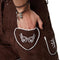 dressforfun Lederhose Weißensee - Verkleedkleding - Klassieke klederdrachtlook - Bruin