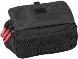 Pennenetui – Zwart – Driedelige Indeling met Rits