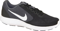 Nike Revolution 3 Sportschoenen - Maat 44 - Mannen - zwart/grijs/wit