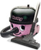 Numatic Hetty HET180 - Stofzuiger met zak - 8l inhoud - 10m snoerlengte - Roze