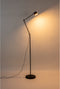 Housecraft Living Logan Vloerlamp/ Staande Leeslamp Zwart