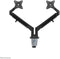 Neomounts DS70-810BL2 - Bureausteun voor 2 schermen tot 32